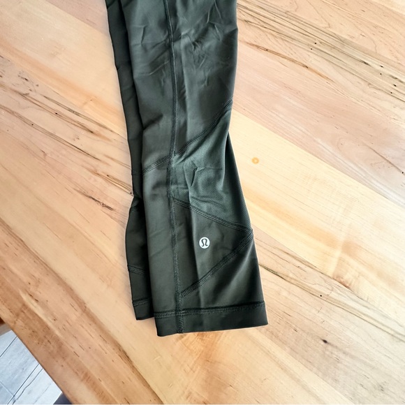 Lululemon military green leggings 4 - Picture 3 of 7